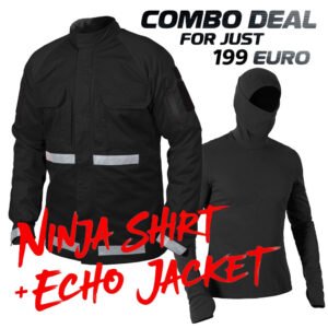 EMS Jacket Echo (B/B) & Ninja Shirt - Combo Set