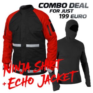 EMS Jacket Echo (R/B) & Ninja Shirt - Combo Set